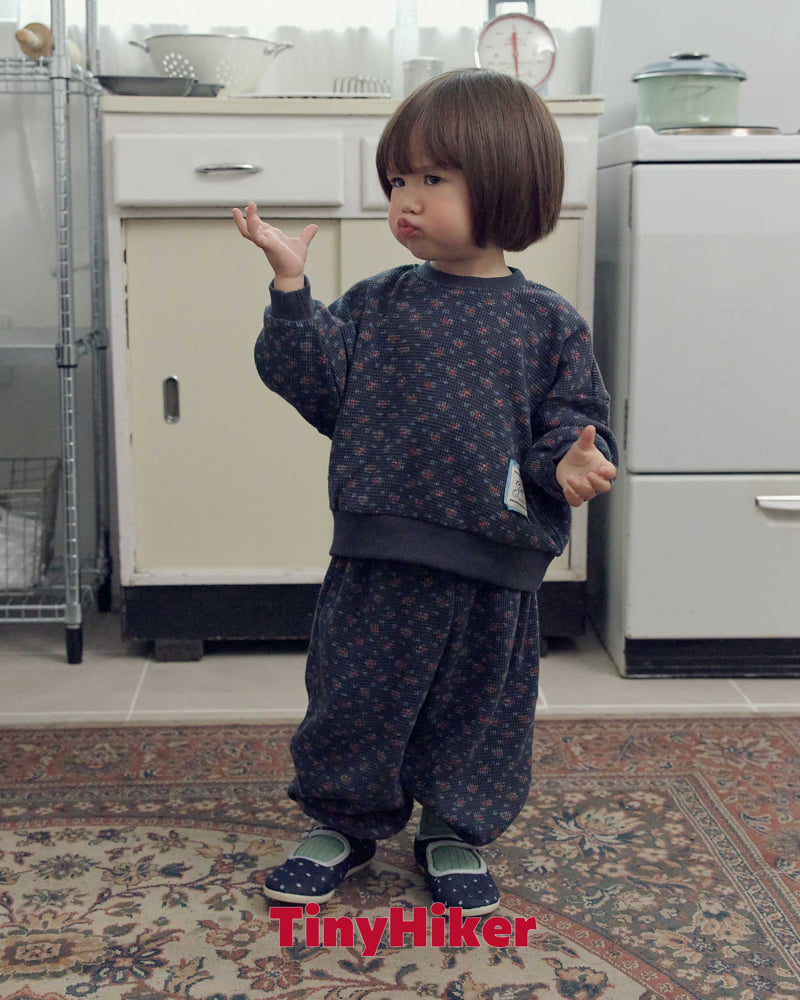 Hiker - Korean Children Fashion - #discoveringself - Madeleine Waffle Jogger Pants - 9