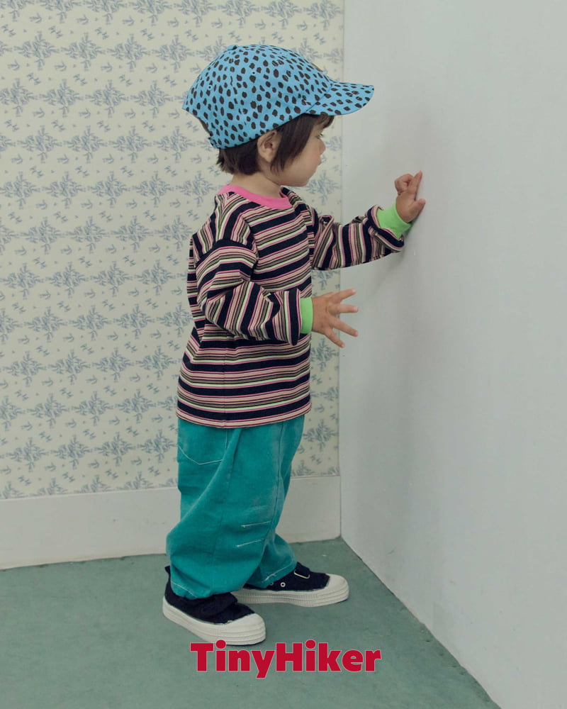 Hiker - Korean Children Fashion - #fashionkids - Candy Stripe Tee - 9