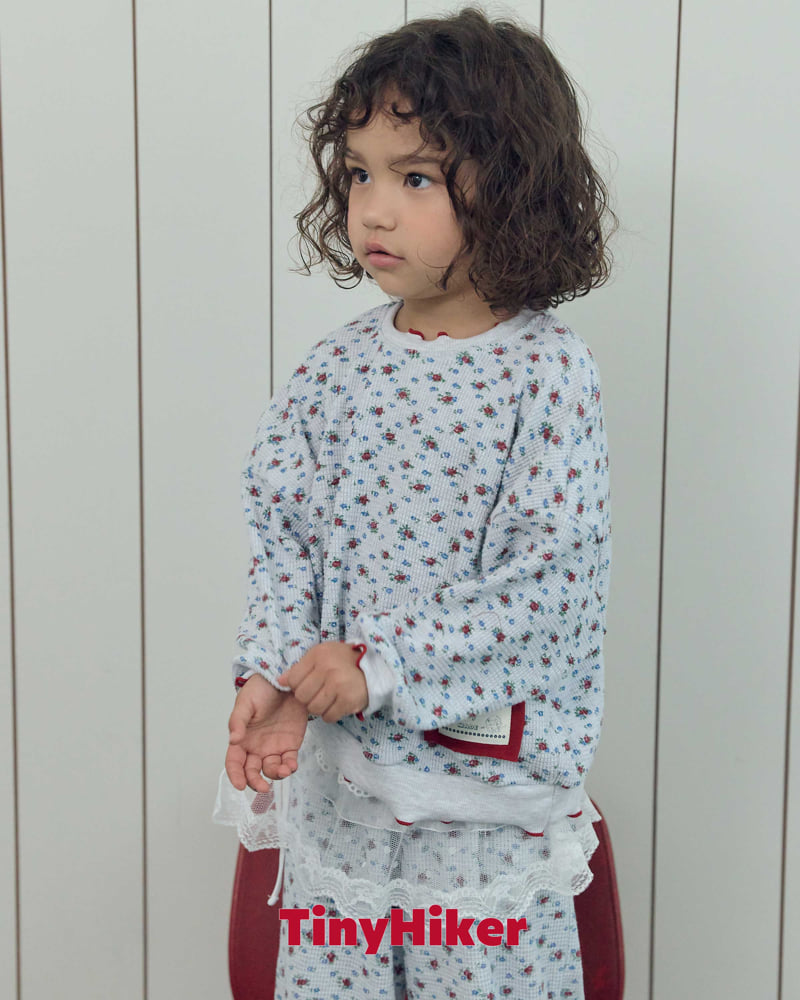 Hiker - Korean Children Fashion - #fashionkids - Madeleine Waffle Sweatshirt - 8