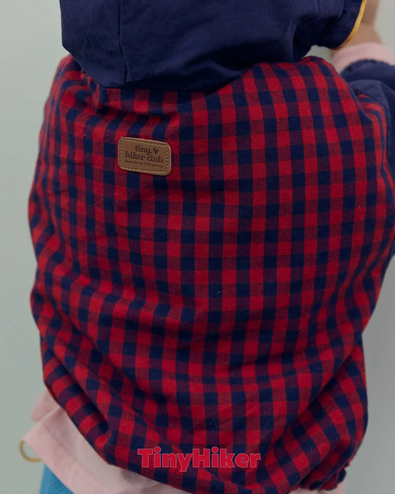 Hiker - Korean Children Fashion - #fashionkids - Pposik Check Hooded Jumper - 7