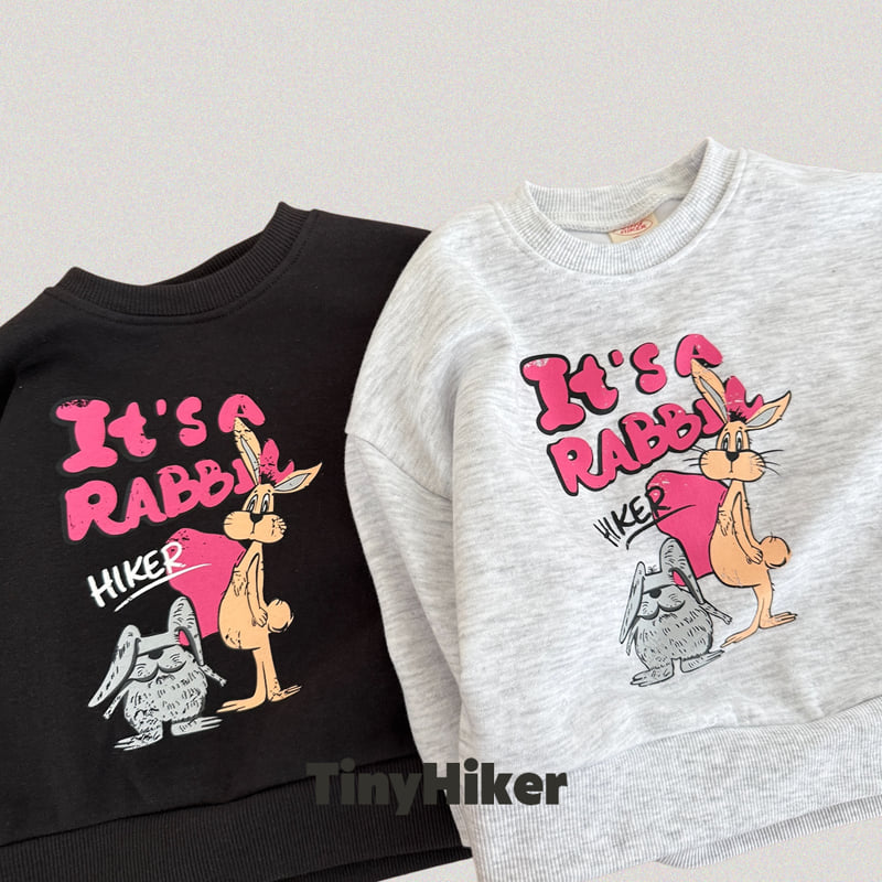 Hiker - Korean Children Fashion - #discoveringself - It's Rabbit Sweatshirt - 4