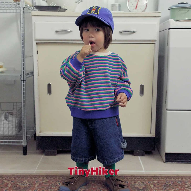 Hiker - Korean Children Fashion - #kidsshorts - Sucre Terry Sweatshirt - 12