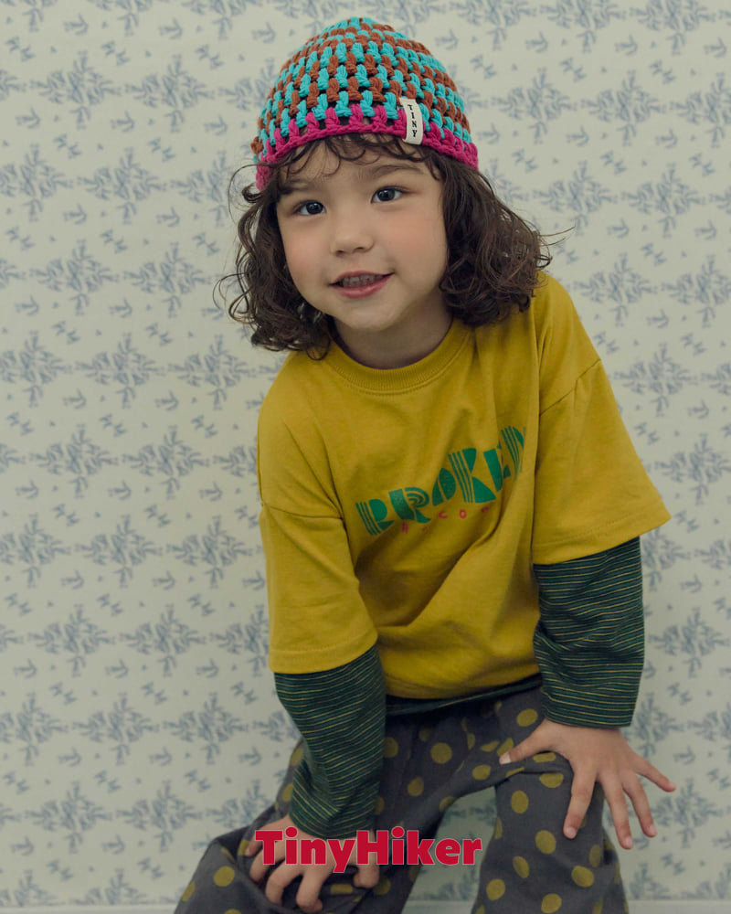 Hiker - Korean Children Fashion - #kidsshorts - Record Layered Long Sleeve Tee - 8