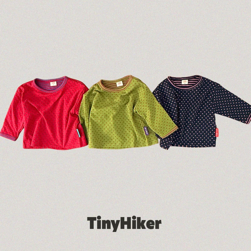 Hiker - Korean Children Fashion - #kidsshorts - Honey Dot Tee - 4