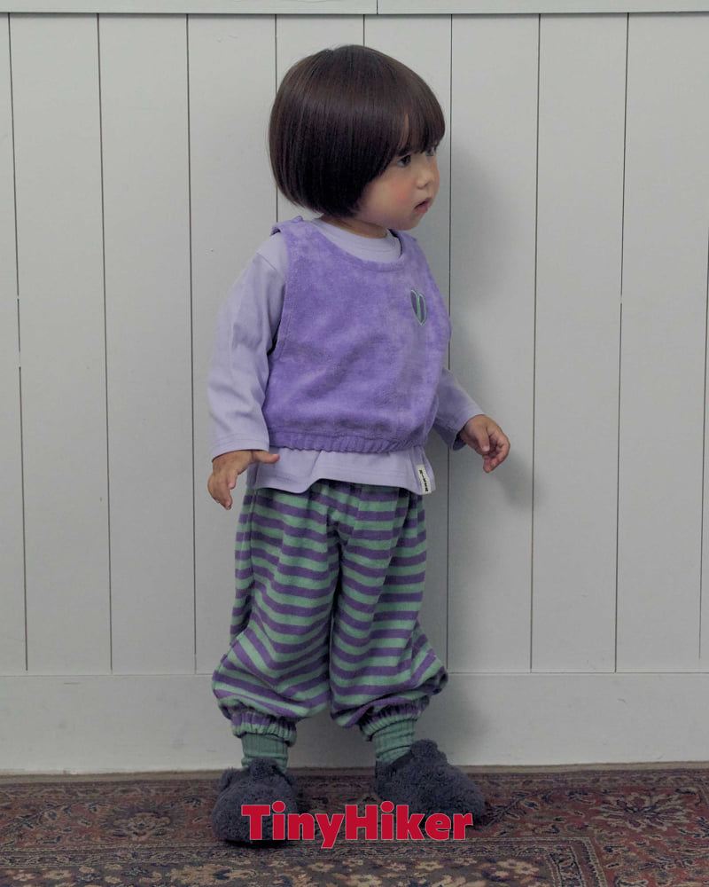 Hiker - Korean Children Fashion - #kidsstore - Suave Terry Sleeveless Top - 10