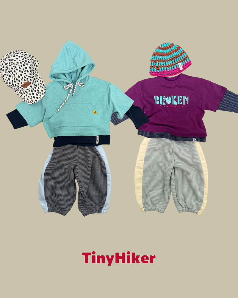 Hiker - Korean Children Fashion - #kidsstore - Buddy Stripe Jogger Pants - 5