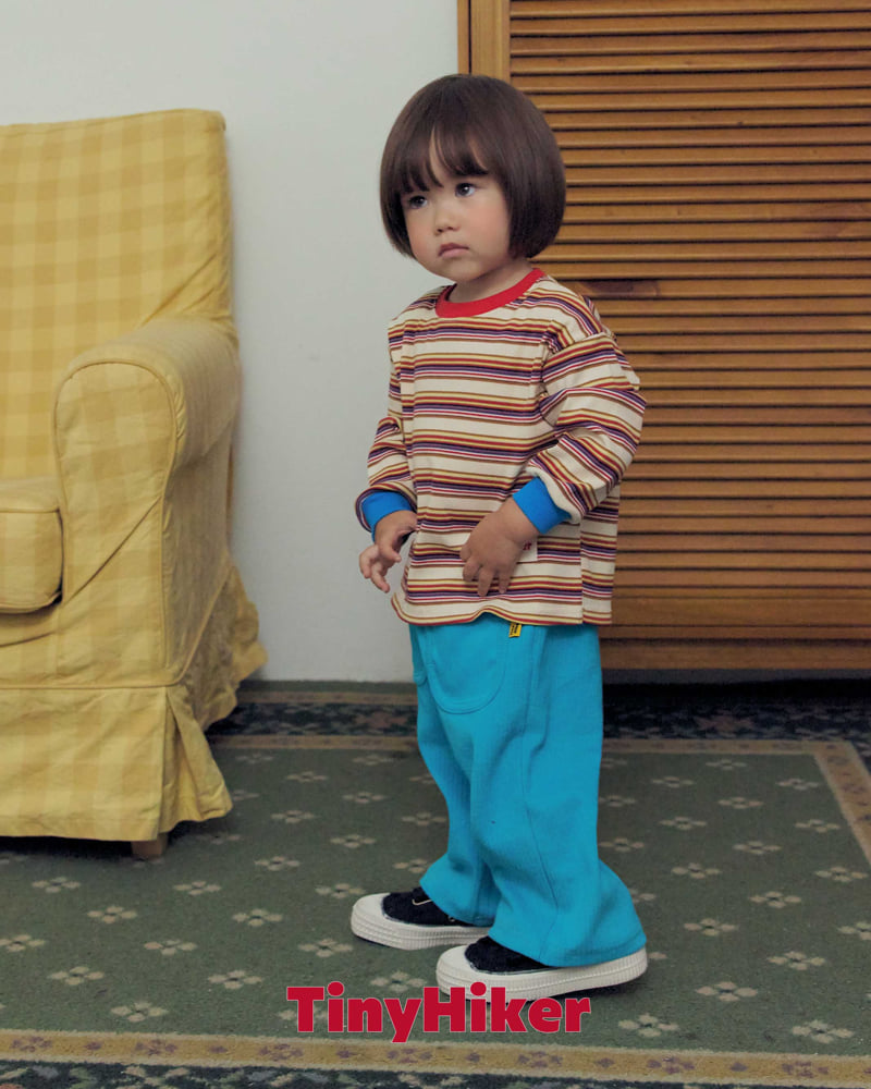Hiker - Korean Children Fashion - #kidzfashiontrend - Candy Stripe Tee - 12
