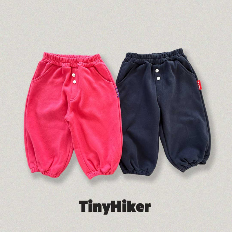 Hiker - Korean Children Fashion - #kidzfashiontrend - Connie Button Dango Jogger Pants