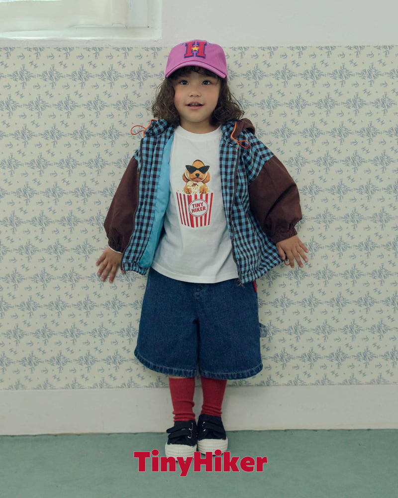 Hiker - Korean Children Fashion - #littlefashionista - Pposik Check Hooded Jumper - 12