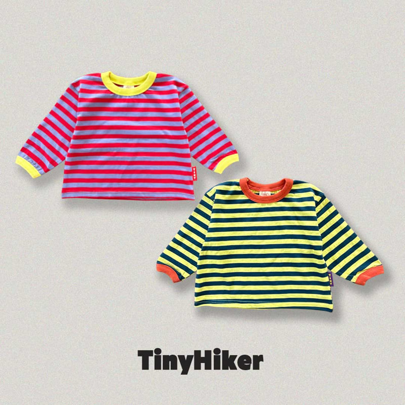 Hiker - Korean Children Fashion - #Kfashion4kids - Freckles Stripe Tee - 4