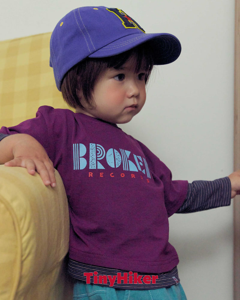 Hiker - Korean Children Fashion - #littlefashionista - Record Layered Long Sleeve Tee - 12