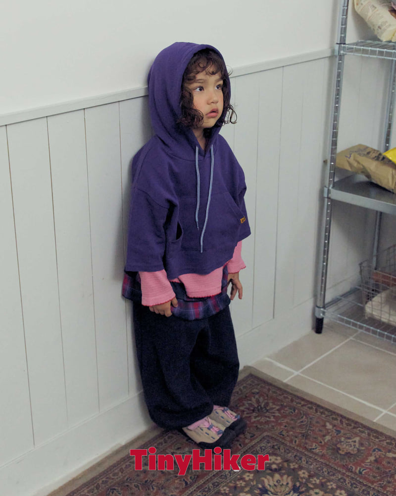 Hiker - Korean Children Fashion - #littlefashionista - Dindin Layered Hoodie - 10