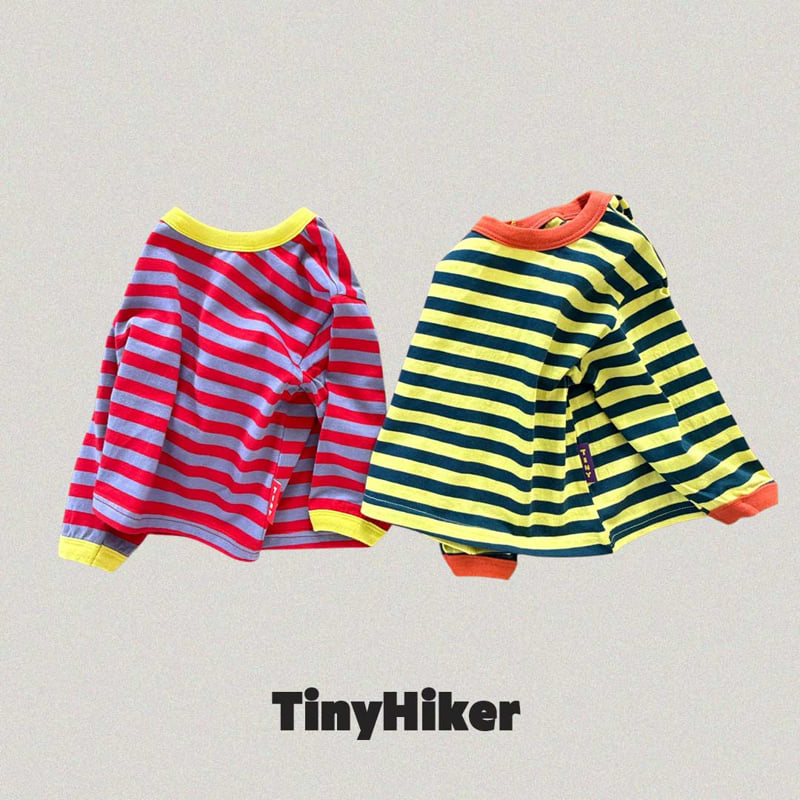 Hiker - Korean Children Fashion - #magicofchildhood - Freckles Stripe Tee - 5
