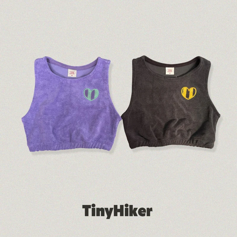 Hiker - Korean Children Fashion - #minifashionista - Suave Terry Sleeveless Top
