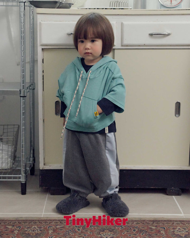 Hiker - Korean Children Fashion - #minifashionista - Dindin Layered Hoodie - 12