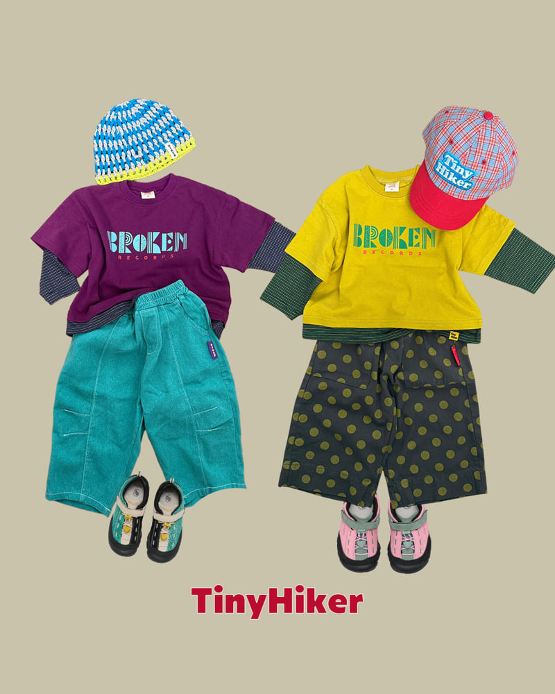 Hiker - Korean Children Fashion - #prettylittlegirls - Record Layered Long Sleeve Tee