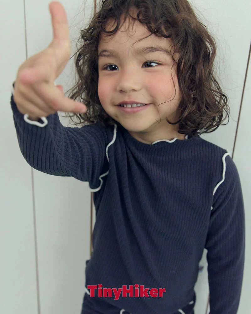 Hiker - Korean Children Fashion - #stylishchildhood - Ava Wave Tee - 8