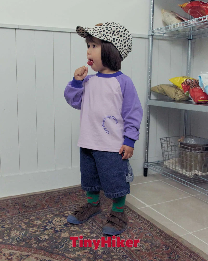 Hiker - Korean Children Fashion - #stylishchildhood - Big Dreamy Raglan Tee - 7
