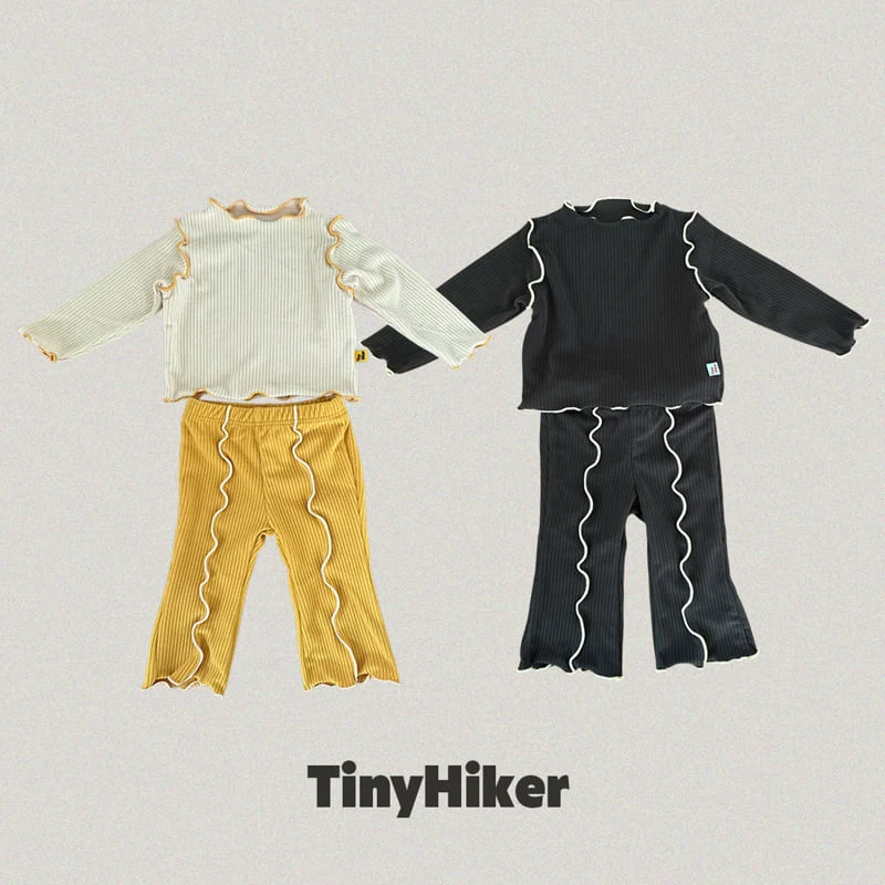 Hiker - Korean Children Fashion - #todddlerfashion - Ava Wave Tee - 6