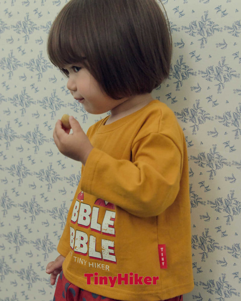 Hiker - Korean Children Fashion - #toddlerclothing - Double Bubble Long Sleeve Tee - 9