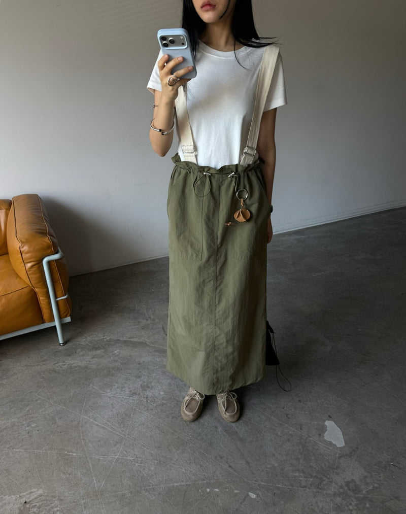 Jade Market - Korean Women Fashion - #momslook - Brick One-piece - 3