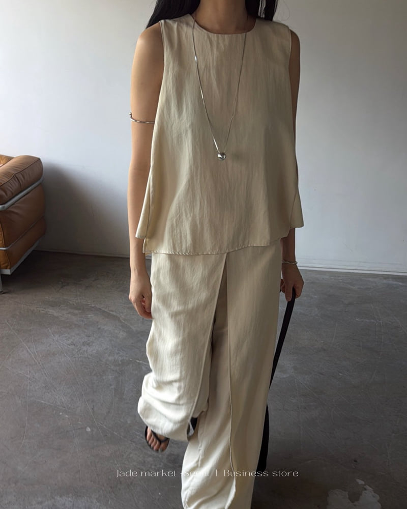 Jade Market - Korean Women Fashion - #momslook - Liber Pants - 2