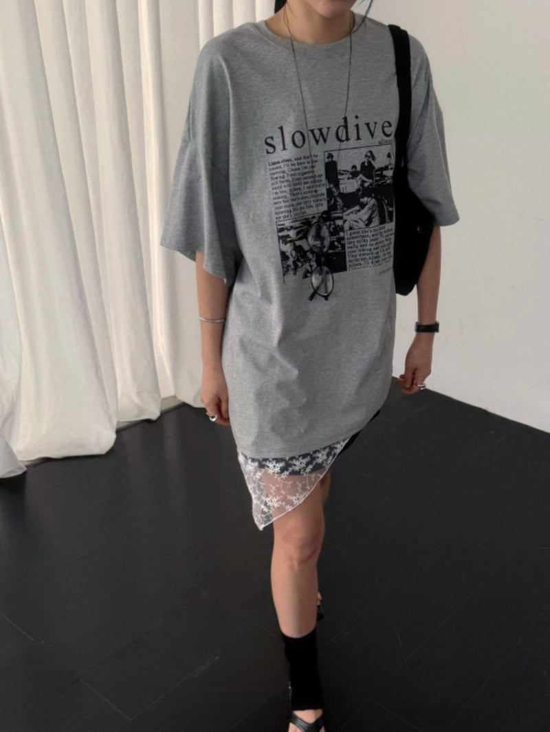 Jade Market - Korean Women Fashion - #momslook - Slow Lace Tee - 11