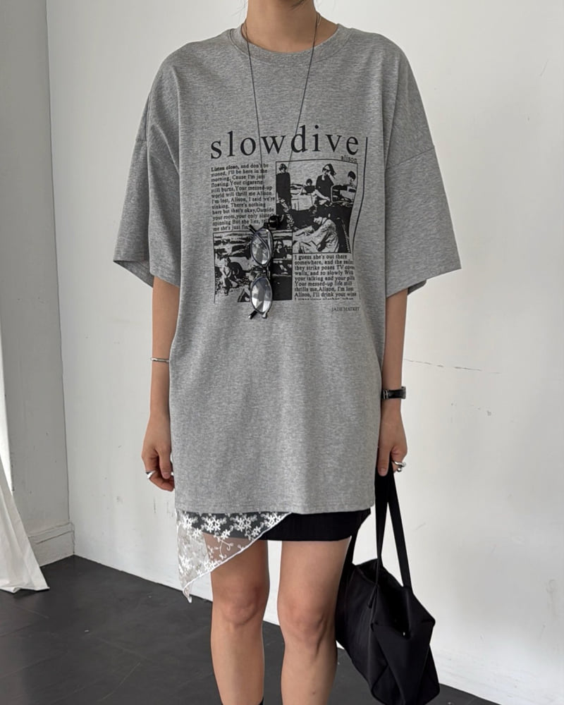 Jade Market - Korean Women Fashion - #shopsmall - Slow Lace Tee - 8