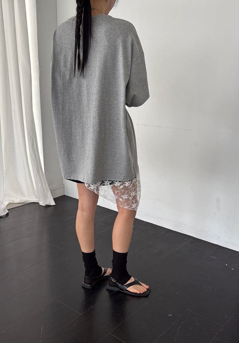 Jade Market - Korean Women Fashion - #thatsdarling - Slow Lace Tee - 9