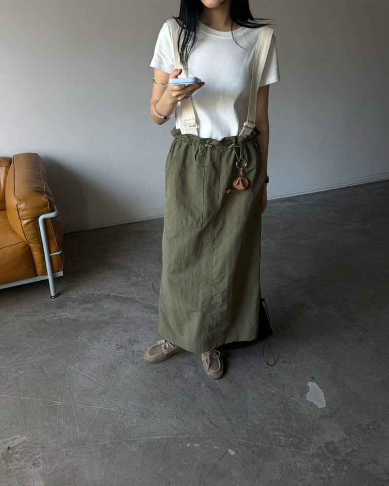 Jade Market - Korean Women Fashion - #momslook - Brick One-piece - 4