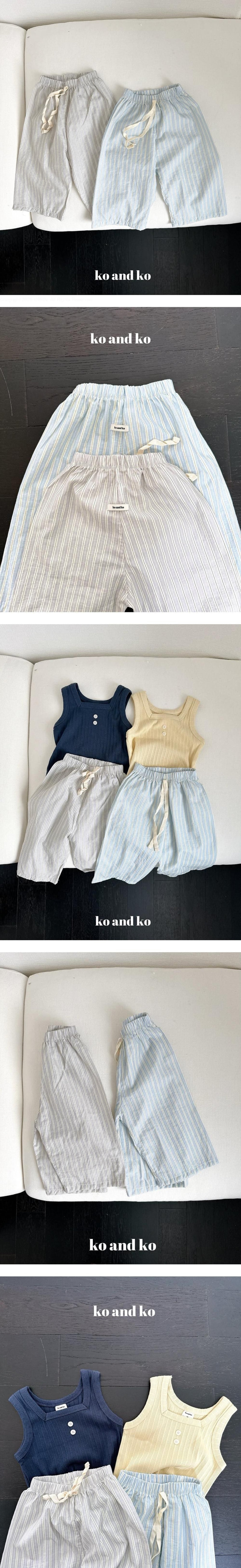 Ko And Ko - Korean Children Fashion - #childofig - ST Pants