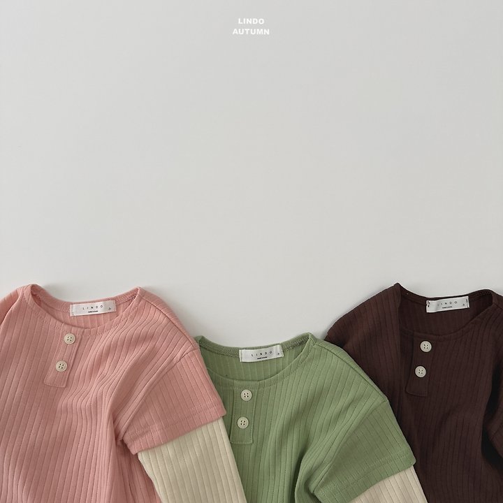 Lindo - Korean Children Fashion - #childofig - Candy Layered Tee - 7