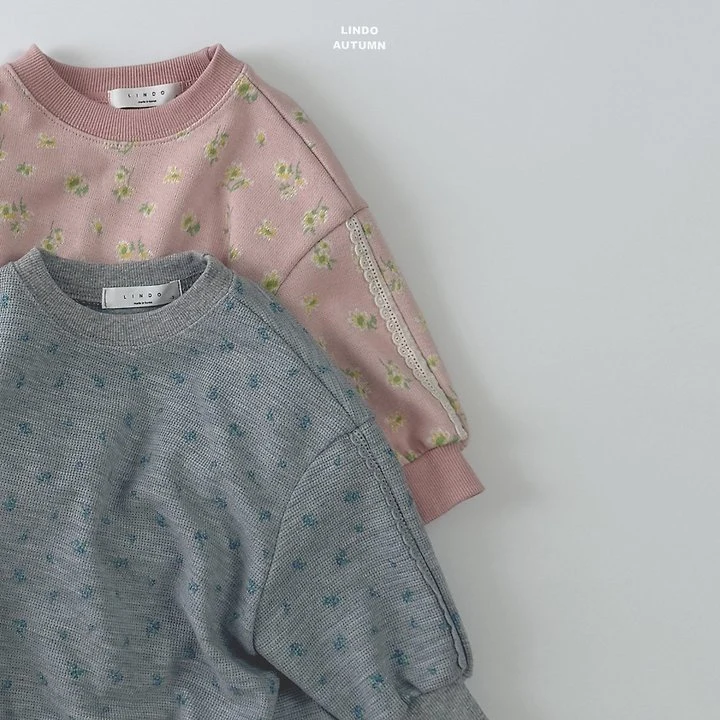 Lindo - Korean Children Fashion - #prettylittlegirls - Jenny Waffle Sweatshirt - 4