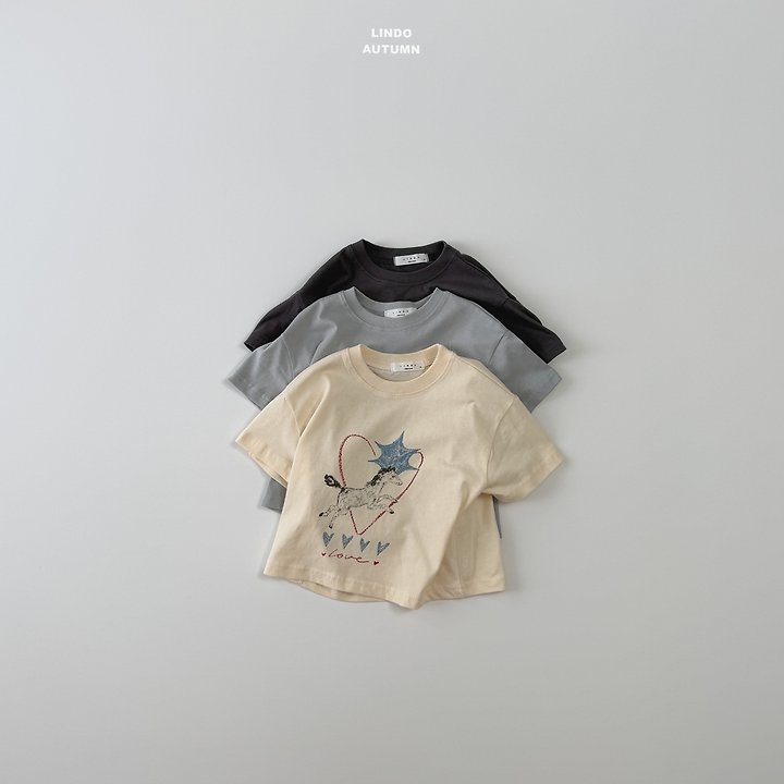 Lindo - Korean Children Fashion - #childofig - Sketch Short Sleeve Tee - 3