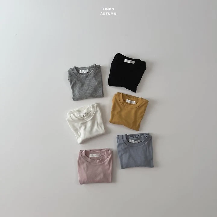 Lindo - Korean Children Fashion - #childofig - Mochi Basic Tee - 2