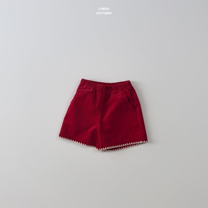 Lindo - Korean Children Fashion - #childofig - Corduroy Mellow Shorts - 7
