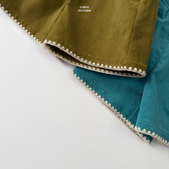 Lindo - Korean Children Fashion - #childofig - Corduroy Mellow Shorts - 8