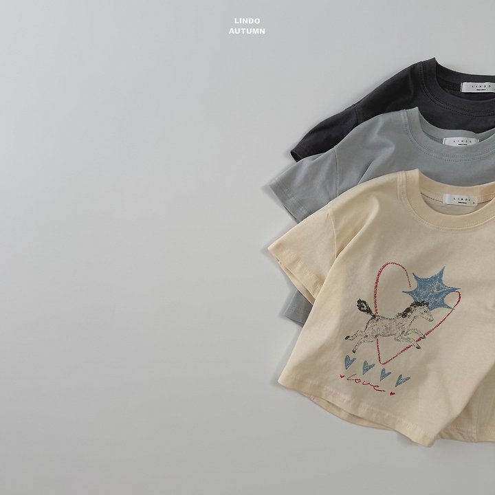 Lindo - Korean Children Fashion - #childofig - Sketch Short Sleeve Tee - 4