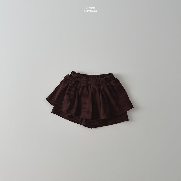 Lindo - Korean Children Fashion - #designkidswear - Autumn Skort - 3