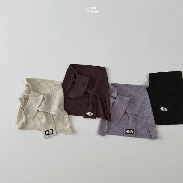 Lindo - Korean Children Fashion - #discoveringself - Rib Tie Cardigan - 2