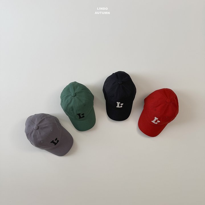 Lindo - Korean Children Fashion - #discoveringself - L Logo Ball Cap