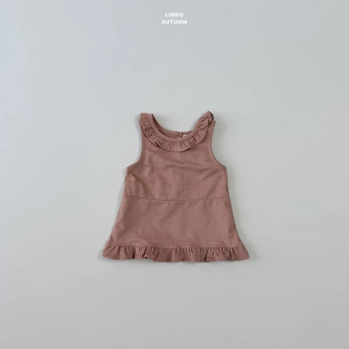 Lindo - Korean Children Fashion - #kidsshorts - Suede One-piece - 2