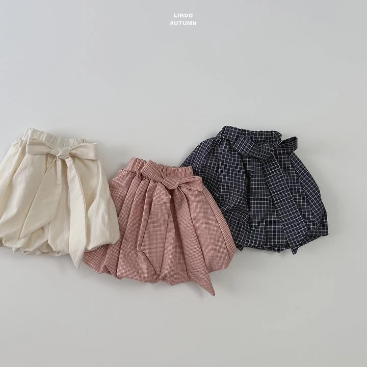 Lindo - Korean Children Fashion - #kidsshorts - Balloon Pumpkin Skirt - 2