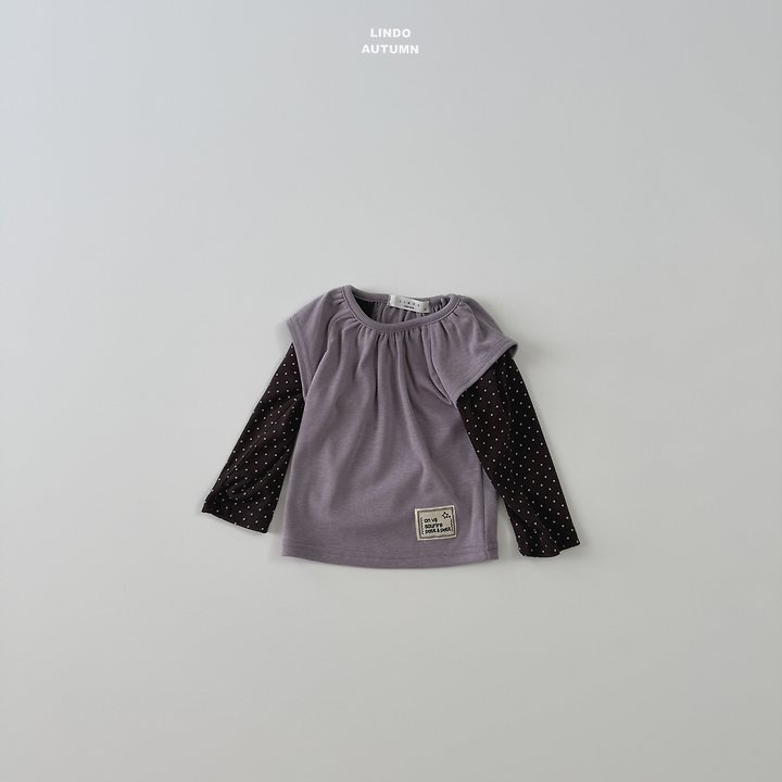 Lindo - Korean Children Fashion - #kidsstore - Dot Layered Tee - 3