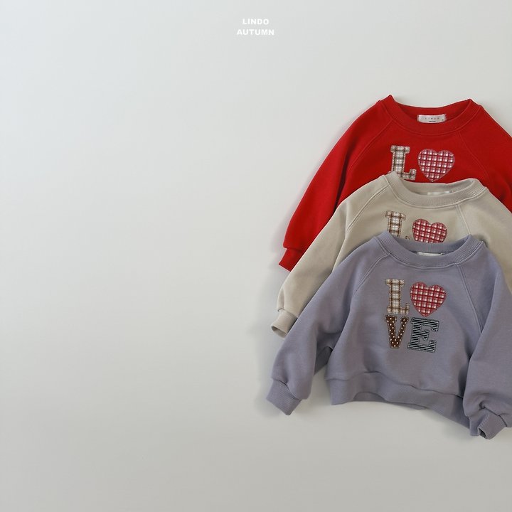 Lindo - Korean Children Fashion - #littlefashionista - Love Heart Sweatshirt - 8