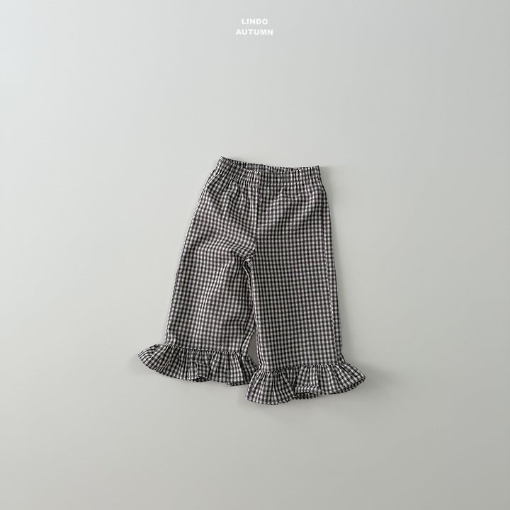 Lindo - Korean Children Fashion - #Kfashion4kids - Sweet Check Pants - 4