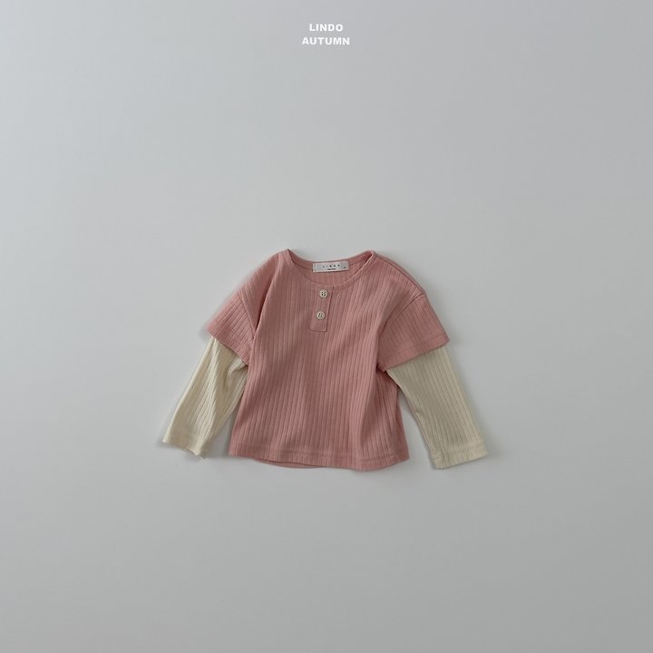 Lindo - Korean Children Fashion - #magicofchildhood - Candy Layered Tee - 4
