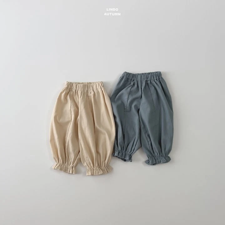 Lindo - Korean Children Fashion - #minifashionista - Frill Jogger Pants