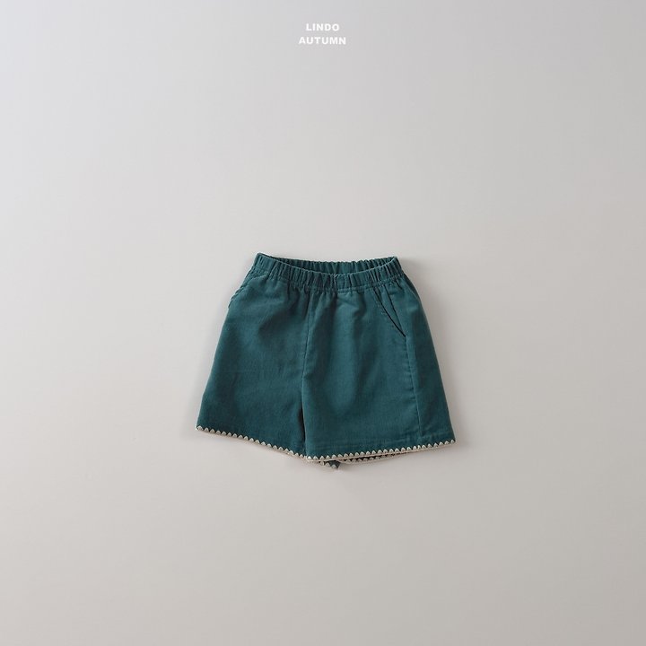 Lindo - Korean Children Fashion - #minifashionista - Corduroy Mellow Shorts - 5