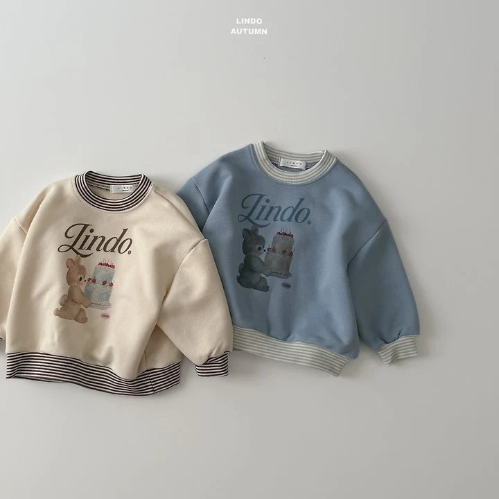 Lindo - Korean Children Fashion - #prettylittlegirls - Cake Sweatshirt - 6